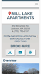 Mobile Screenshot of apartmentsjackson.net